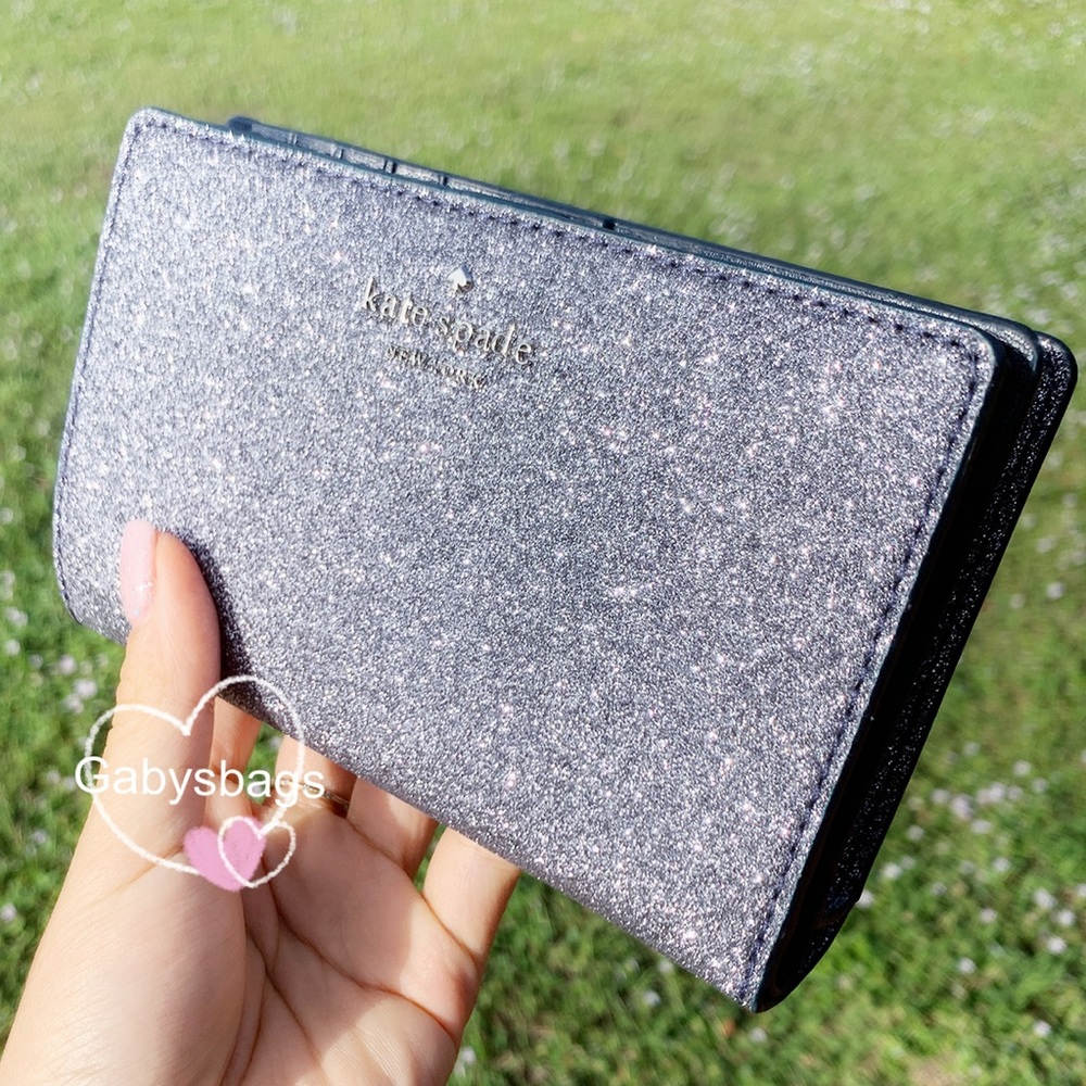 Kate spade glitter bifold medium wallet SALE‼️ - Picture 4 of 8